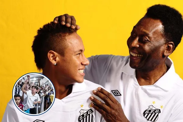 Pelé e Neymar Jr. em destaque