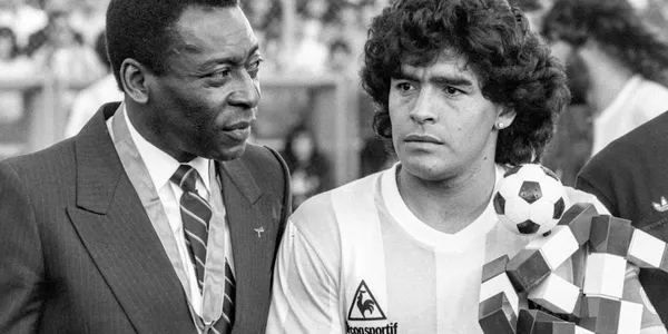 Pelé rejeitou comparações com o astro argentino e confessou seu amor por "El Pibe de Oro"