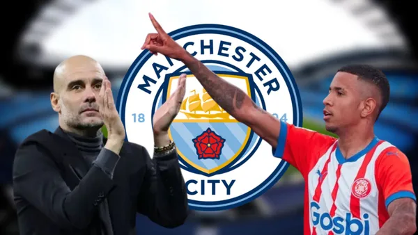 Pep Guardiola e Savinho