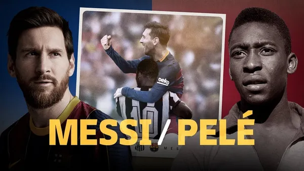Por meio de sua conta no Instagram, o capitão do FC Barcelona, Leonel Messi, agradeceu as palavras de Pelé