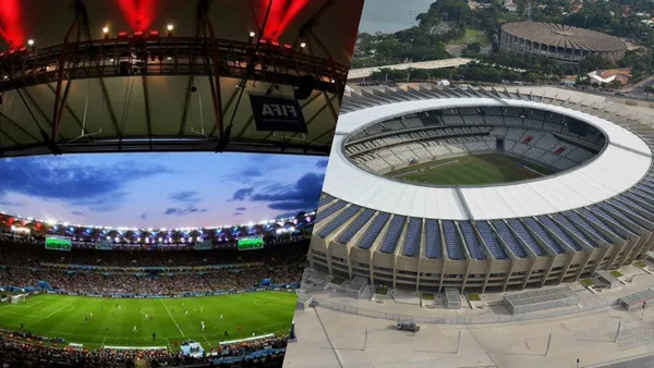 Qual é o melhor estádio de futebol do Brasil / X