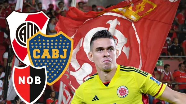 Rafael Borré está no centro de uma das maiores disputas na América do Sul