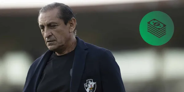 Ramón Diaz em partida do Vasco