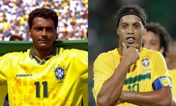 Revista divulgou a Seleção Brasileira de todos os tempos sem Ronaldinho