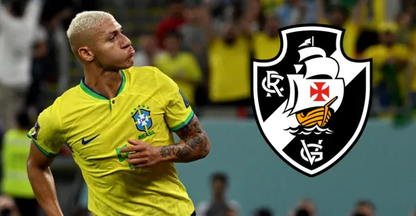 Richarlison em ação pela Seleção Brasileira