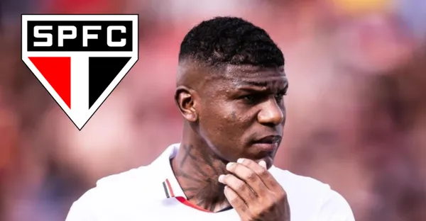 Robert Arboleda em ação pelo São Paulo