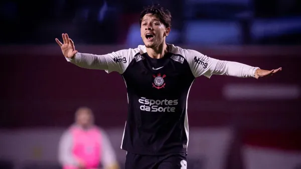 Rodrigo Garro, meio-campista do Corinthians. Foto: Rodrigo Coca/Agência Corinthians