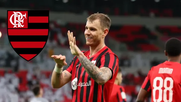 Roger Guedes segue na mira do Fla