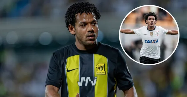 Romarinho em ação por Al-Ittihad e Corinthians