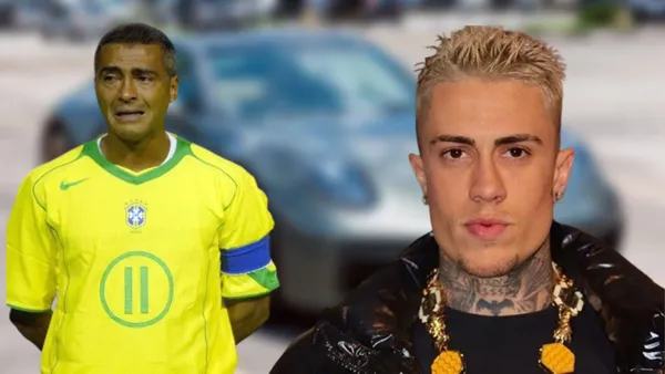 Romário e MC Daniel envolvidos em acidente de carro