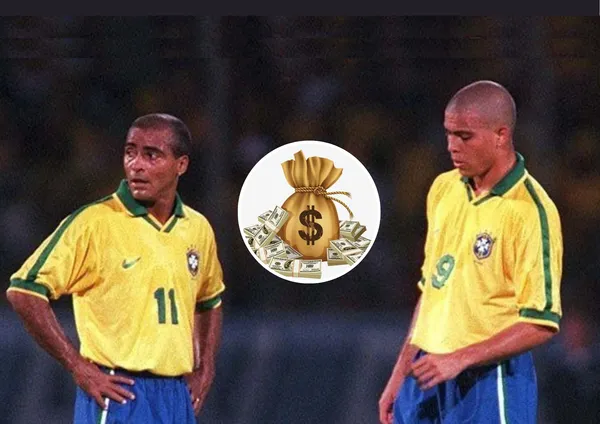 Romário e Ronaldo Fenômeno