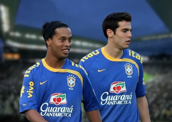 Ronaldinho Gaúcho e Kaká