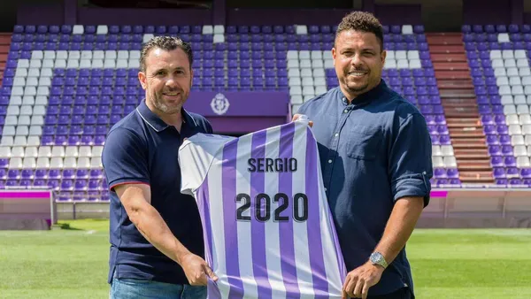 Ronaldo presidente do clube violeta garantiu que o objetivo é conseguir "promoção direta na próxima temporada"