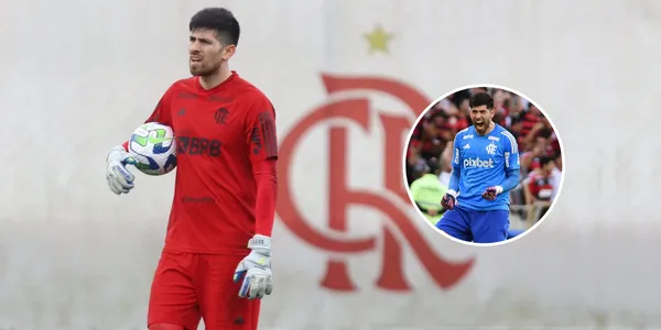 Rossi em treinamento pelo Flamengo