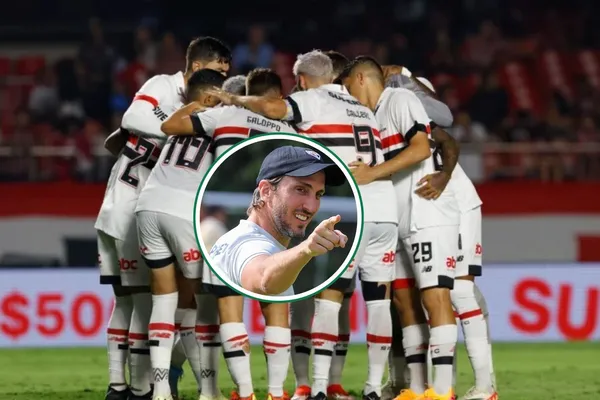 São Paulo reunido em campo