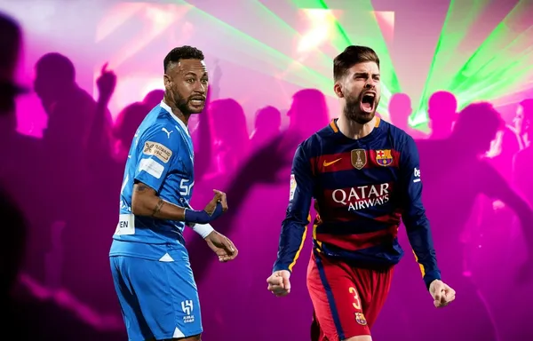 Segundo Léo Dias, Gerard Piqué estava com Neymar em balada, sem sua namorada Clara Chía