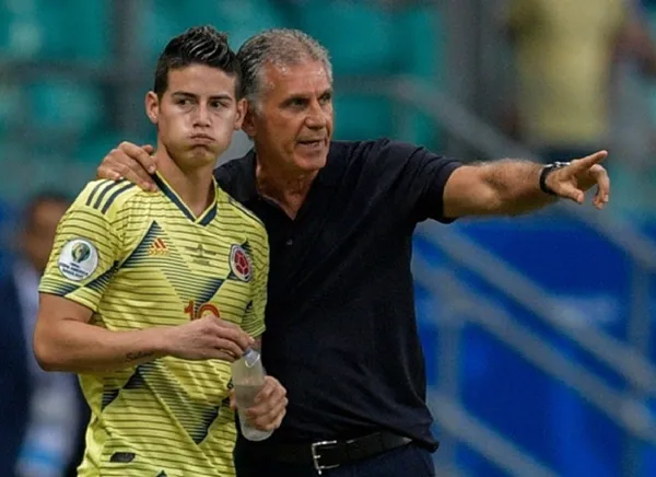 Seleção Colombiana sofreu uma sonora goleada para o Equador