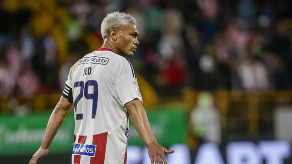 Teófilo Gutiérrez, delantero del Junior de Barranquilla. Foto: Catalina Olaya