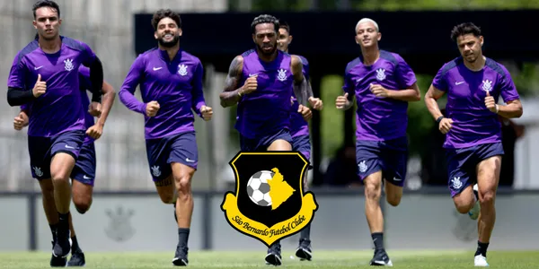 Timão se apresenta para o confronto contra o São Bernardo no Campeonato Paulista