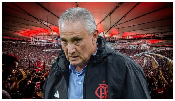 Tite com a camisa do Flamengo