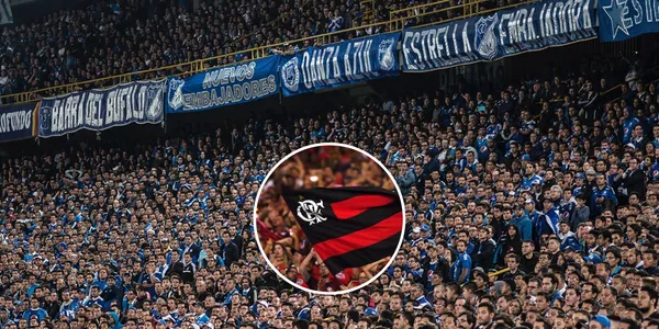 Torcedores do Millionarios durante partida do clube