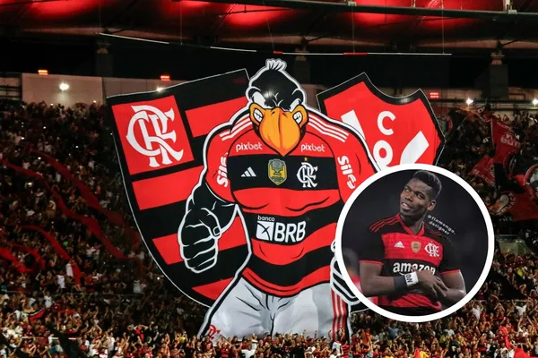 Torcida do Fla em destaque