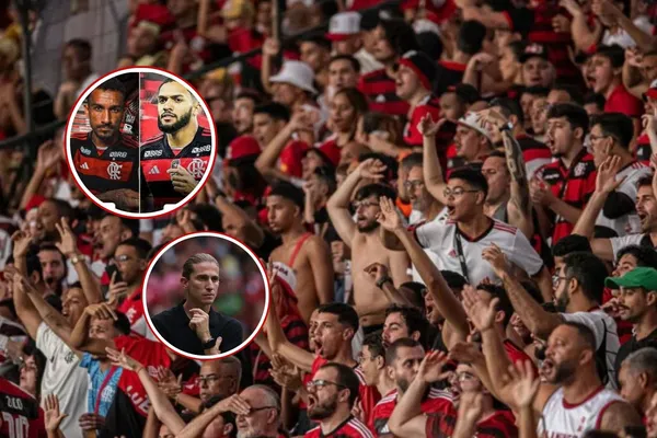 Torcida do Flamengo em destaque