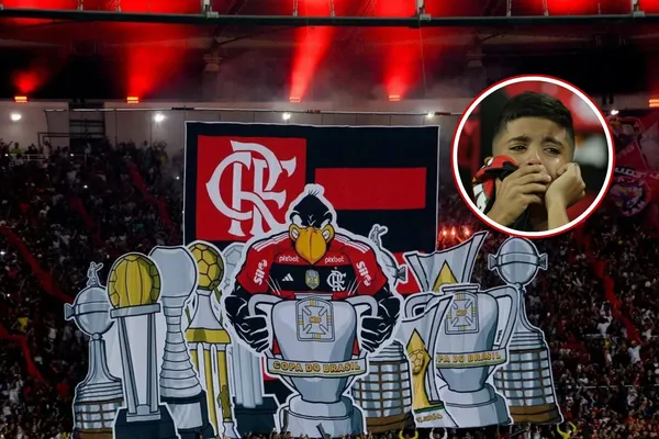 Torcida do Flamengo em festa