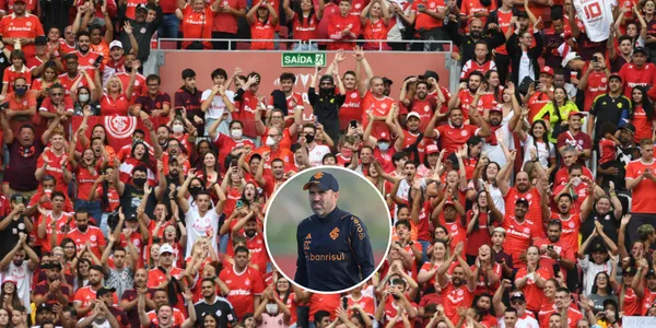 Torcida do Internacional em partida do clube