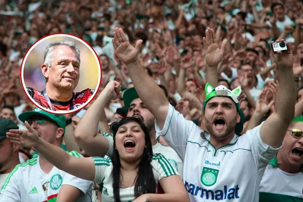 Torcida do Palmeiras em destaque