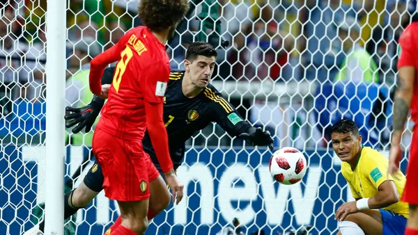 Um dos melhores goleiros do mundo, Courtois se derreteu por brasileiro