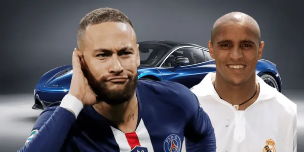 Veja a diferença da fortuna entre Neymar e Roberto Carlos