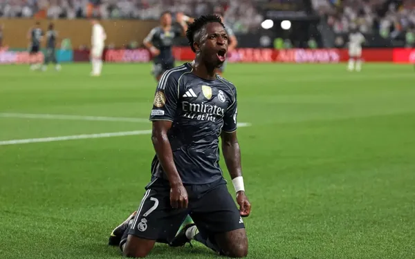 Vini Jr é o grande astro do Real Madrid (Foto: Franck Fife/AFP