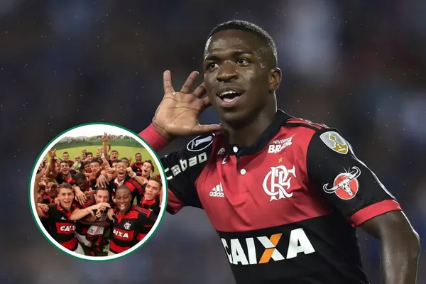 Vini Jr. em destaque pelo Fla