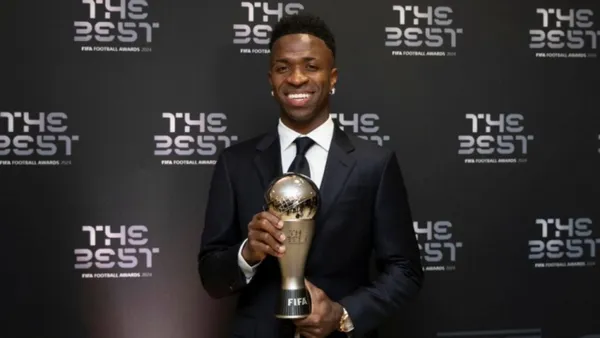 Vini Jr foi eleito o melhor do mundo