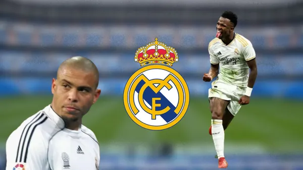 Vini Jr vai atrás de Ronaldo na artilharia de brasileiros do Real Madrid