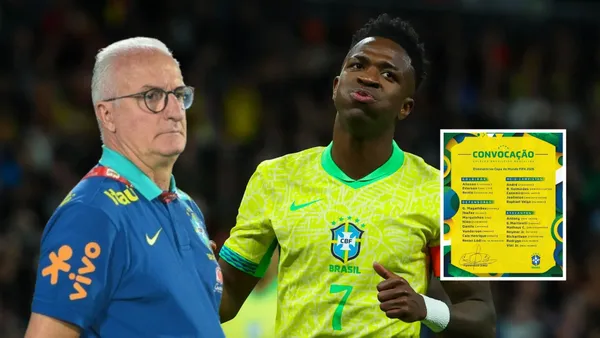 Vinícius Jr. - Dorival Júnior (Foto: Seleção Brasileira)