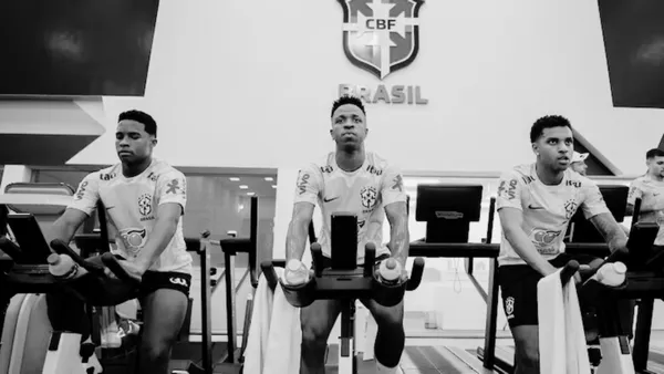 Vinicius Jr - Rodrygo Goes - Endrick (Foto: Seleção Brasileira)