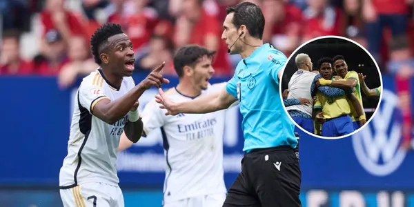 Vinicius Júnior com a camisa do Real Madrid