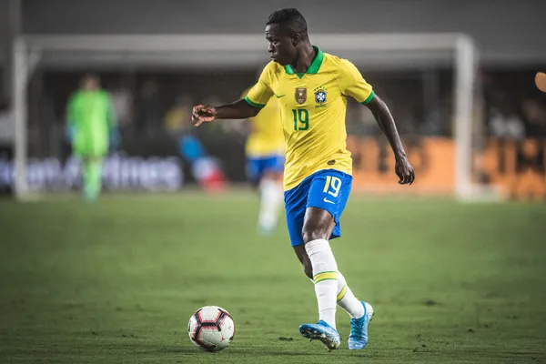 Vinícius Júnior entrou em apenas seis minutos de Copa América 2021