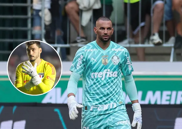 Weverton e ao lado Rafael