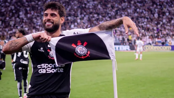 Yuri Alberto, atacante do Corinthians. Foto: Rodrigo Coca/Agência Corinthians
