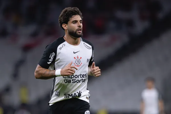 yuri alberto jogador do Corinthians durante partida contra o Internacional no estádio Arena Corinthians pelo campeonato Brasileiro A 2026. Foto: Ettore Chiereguini/AGIF
