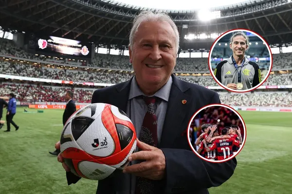 Zico em destaque pelo Flamengo