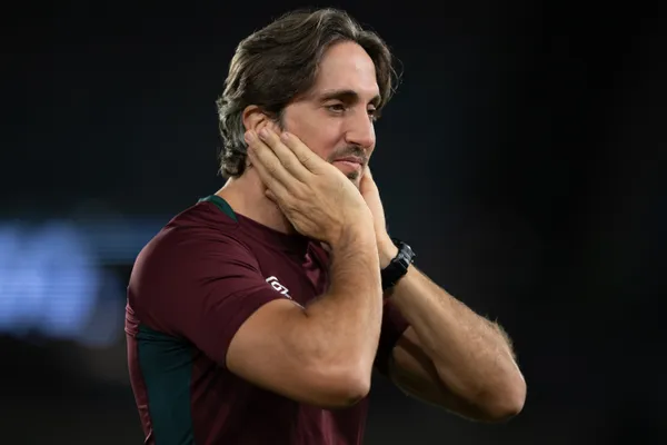 Zubeldía foi vice para o Flamengo. Foto: Thiago Ribeiro/AGIF