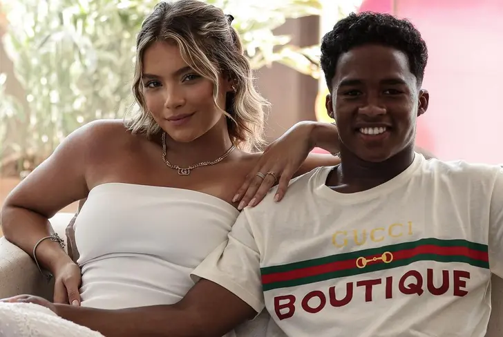 Endrick e Gabriely Miranda