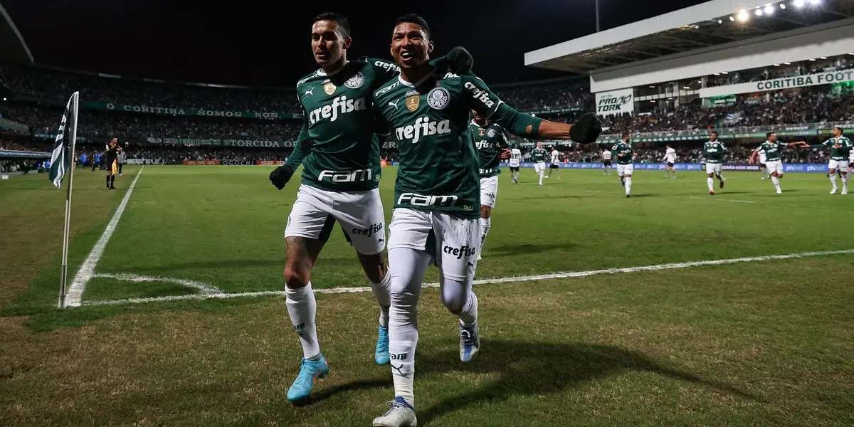 Após 25 anos sem vencer o Coxa no Paraná, Palmeiras quebra mais um tabu