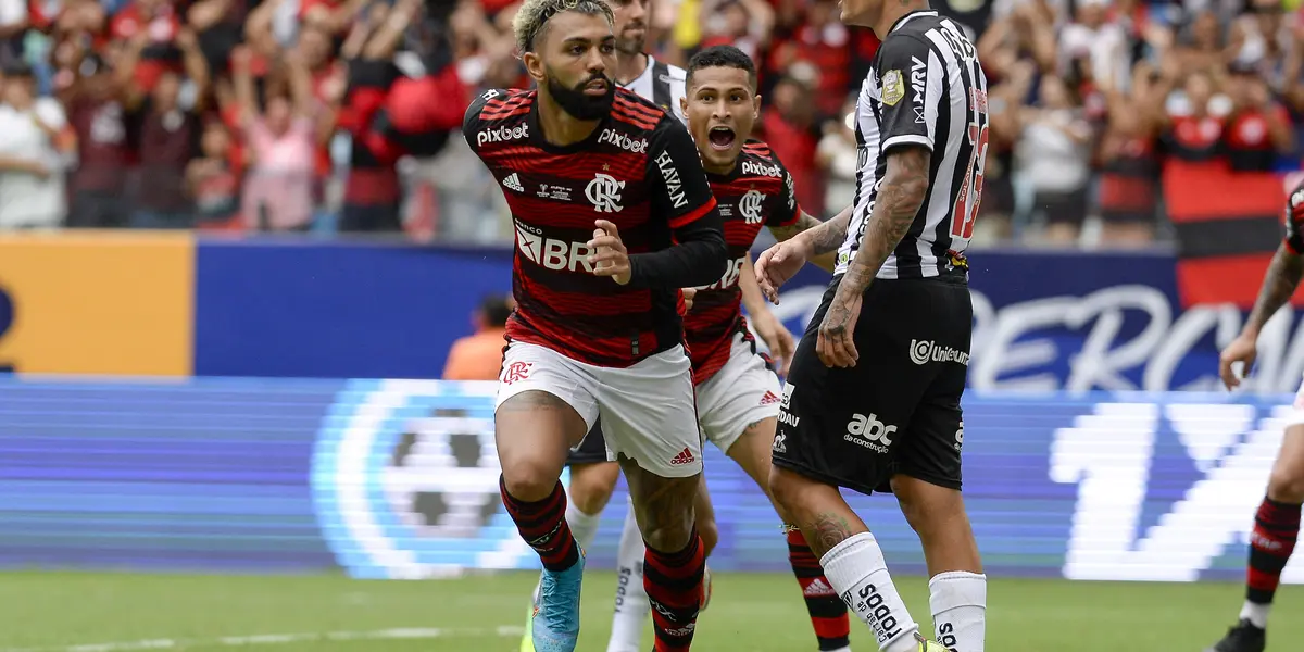 Artilheiro bateu de frente com a torcida do Flamengo após polêmica envolvendo os pênaltis na Supercopa