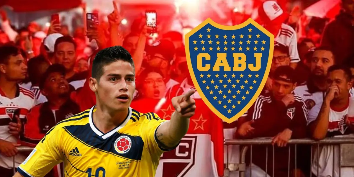 Boca Juniors tem interesse na contrataçao de James Rodríguez