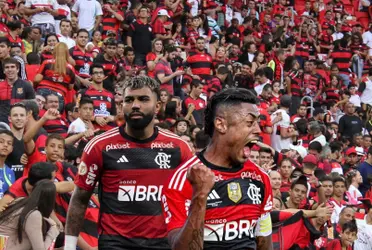 Bruno Henrique celebrou importante contrato com o Flamengo